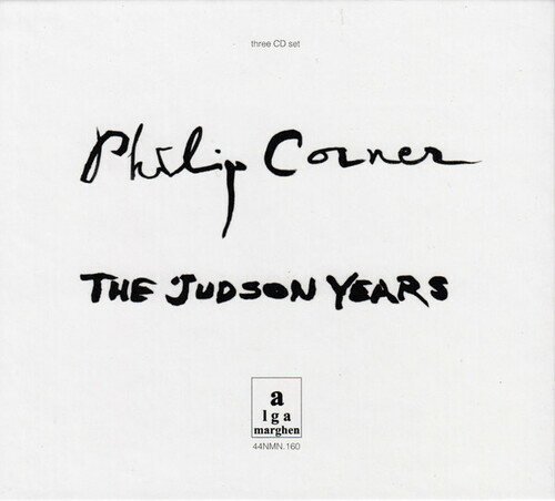 【取寄】Philip Corner - Judson Years CD アルバム 【輸入盤】