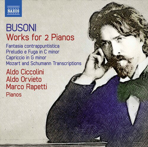 Busoni / Ciccolini / Rapetti - Works for 2 Pianos CD アルバム 【輸入盤】