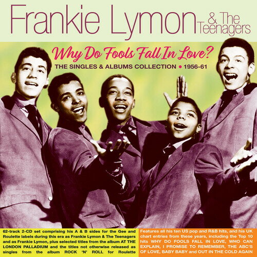 Frankie Lymon ＆ the Teenagers - Why Do Fools Fall In Love? The Singles ＆ Albums Collection 1956-61 CD アルバム 