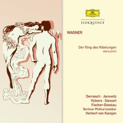 Wagner / Fisher-Dieskau / Berlin Phil / Karajan - Wagner: Der Ring Des Nibelungen (Highlights) CD Ao yAՁz