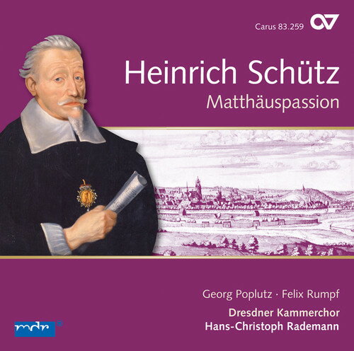 Schuetz / Poplutz / Dresden Chamber Choir - St. Matthew Passion CD Ao yAՁz