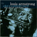 ルイアームストロング Louis Armstrong - What A Wonderful World / The Great Satchmo Live LP レコード 