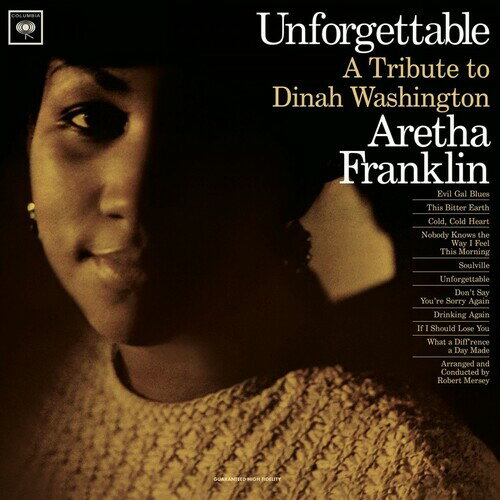 アレサフランクリン Aretha Franklin - Unforgettable: A Tribute To Dinah Washington (Limited 180-Gram Crystal Clear Vinyl) LP レコード 【輸入盤】