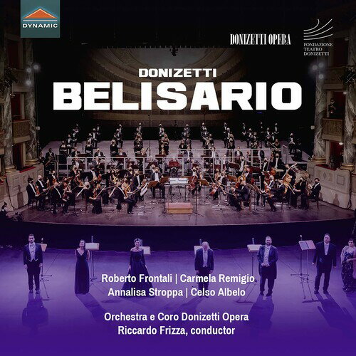 Donizetti / Frizza / Coro Donizetti Opera - Belisario CD アルバム 【輸入盤】