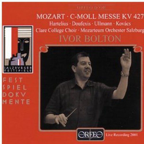 Mozart / Hartelius / Doufexis / Ullmann / Bolton - Messe C-Moll KV 427 CD Х ͢ס