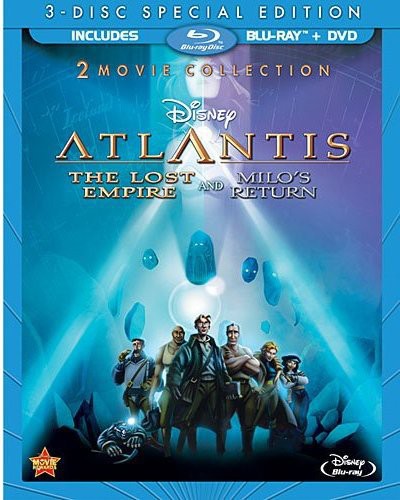 Atlantis: The Lost Empire / Atlantis: Milo’s Return ブルーレイ 【輸入盤】