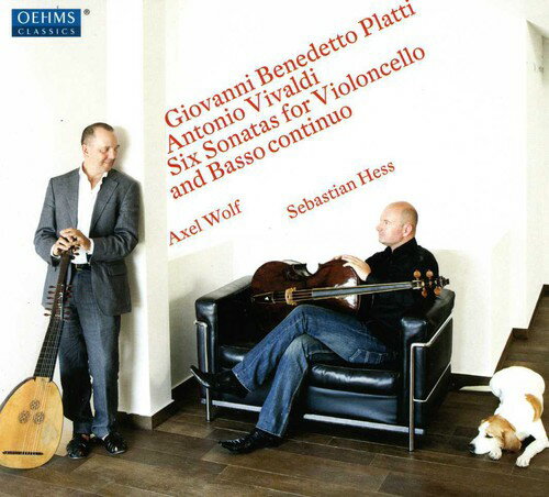 Platti / Vivaldi / Hess / Wolf - Sonatas for Violoncello ＆ Basso Continuo CD アルバム 