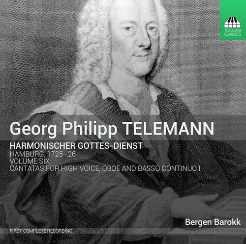 Telemann / Bergen Barokk - Seven Cantatas - Harmonischer Gottes-Dienst 6 CD アルバム 【輸入盤】