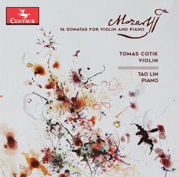 Mozart / Cotik / Lin - 16 Sonatas for Violin ＆ Piano CD アルバム 【輸入盤】