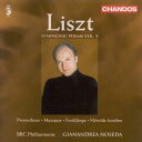 Liszt / BBC Philharmonic / Noseda - Symphonic Poems 3 CD アルバム 【輸入盤】