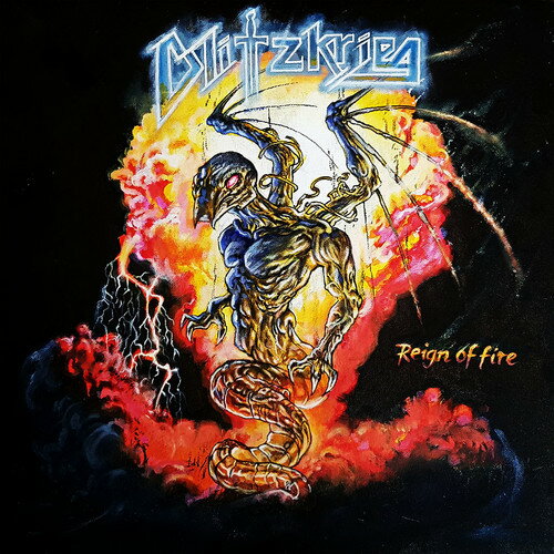 Blitzkrieg - Reign Of Fire レコード (7inchシングル)