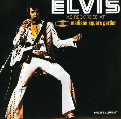 エルヴィスプレスリー Elvis Presley - Elvis As Recorded Live at Madison Square Garden CD アルバム 