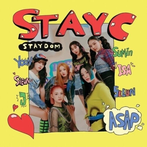 楽天WORLD DISC PLACEStayc - Staydom （Incl. 72Pg Photobook, Photocard, Postcard, Sticker + Fragrance Card） CD アルバム 【輸入盤】