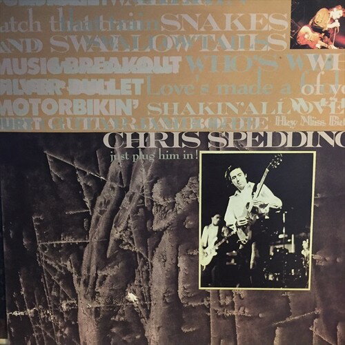 【取寄】Chris Spedding - Just Plug Him In CD アルバム 【輸入盤】