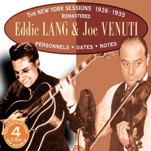 Eddie Lang ＆ Joe Venuti - The New York Sessions 1926-1935 CD アルバム 【輸入盤】