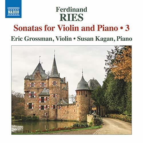 Ries / Grossman / Kagan - Sonatas for Violin  Piano 3 CD Ao yAՁz