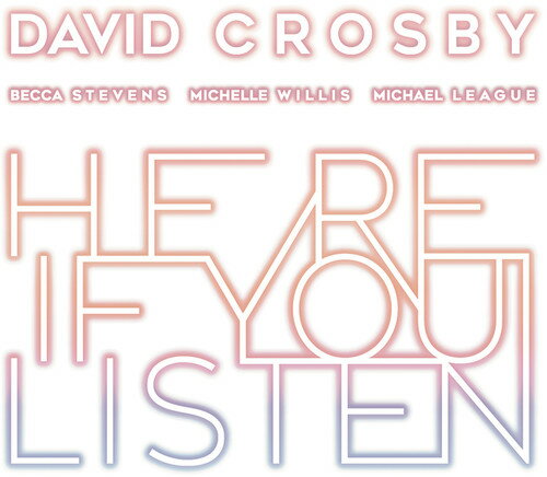David Crosby - Here If You Listen CD アルバム 【輸入盤】