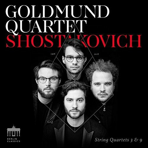 Shostakovich / Goldmund Quartet - String Quartets 3 ＆ 9 CD アルバム 【輸入盤】