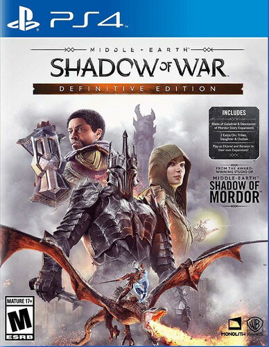 Middle Earth: Shadow of War - Definitive Edition PS4 kĔ A \tg