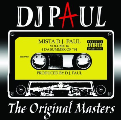 DJ Paul - The Original Masters, Vol. 16 CD Х ͢ס