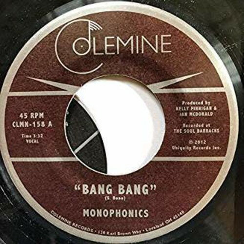 モノフォニックス Monophonics - Bang Bang / Thinking Black レコード (7inchシングル)