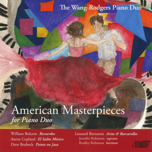 【取寄】Bolcom / Copland / Brubeck / Wang-Rodgers Duo - American Masterpieces for Piano Duo CD アルバム 【輸入盤】