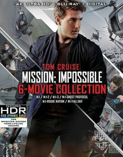 Mission: Impossible: 6-Movie Collection 4K UHD ブルーレイ 【輸入盤】