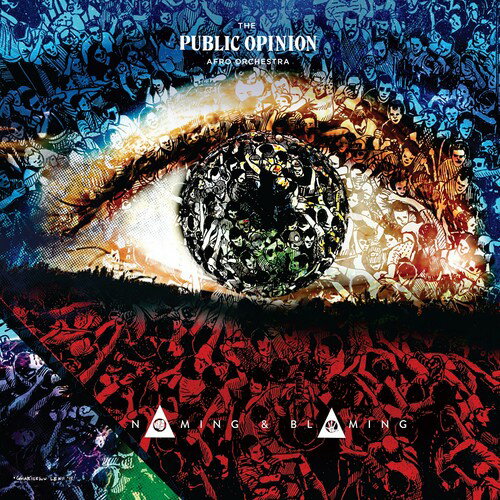 Public Opinion Afro Orchestra - Naming ＆ Blaming LP レコード 