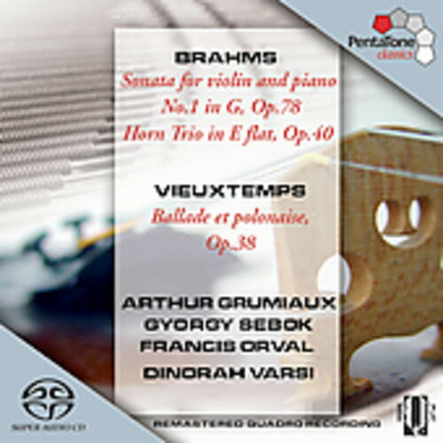 Brahms / Vieuxtemps / Grumiaux / Seboc / Varsi - Arthur Grumiaux Plays SACD 【輸入盤】