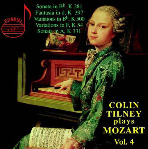 Mozart / Tilney - Colin Tilney Plays Mozart 4 CD アルバム 【輸入盤】