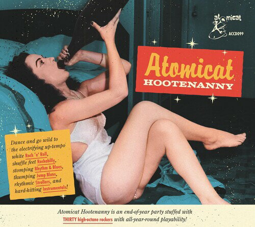◆タイトル: Atomicat Hootenanny (Various Artists)◆アーティスト: Atomicat Hootenanny / Various◆現地発売日: 2021/11/19◆レーベル: AtomicatAtomicat Hootenanny / Various - Atomicat Hootenanny (Various Artists) CD アルバム 【輸入盤】※商品画像はイメージです。デザインの変更等により、実物とは差異がある場合があります。 ※注文後30分間は注文履歴からキャンセルが可能です。当店で注文を確認した後は原則キャンセル不可となります。予めご了承ください。[楽曲リスト]Atomicat Hootenanny is an end-of-year party stuffed with THIRTY high-octane rockers with all-year-round playability! The songs sourced are the not-so-over-reissued titles, and the bop until you drop rhythms are compelling to hear and will satisfy you from your ears to your feet! The album is aimed at the dancers there's; up-tempo white rock 'n' roll, shuffle feet rockabilly, stompin' rockin' blues, lady pleasing strollers, two hard-hitting instrumental rockers, and titles about alcohol. All of these are the embodiment of party-making music, the rest is up to you! Our albums have; stunning design, sleeve notes, songs mastered for the best possible sound. The disc is housed in an attractively designed cardboard sleeve, specially designed to avoid the use of plastic and be environmentally friendly. Atomicat doesn't make an album of average music our philosophy is to compile songs of quality, with every album, it's a killer and no filler ideology! You are listening to music from the past with a remastered sound that will shake the speakers. Atomicat Records are often imitated, but never duplicated.