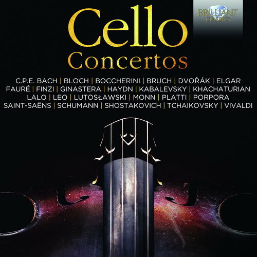 C.P.E Bach / Galligioni / Berger - Cello Concertos Edition CD アルバム 【輸入盤】