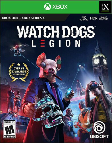 ◆タイトル: Watch Dogs Legion for Xbox One Limited Edition◆現地発売日: 2020/10/29◆レーティング(ESRB): M・輸入版ソフトはメーカーによる国内サポートの対象外です。当店で実機での動作確認等を行っておりませんので、ご自身でコンテンツや互換性にご留意の上お買い求めください。 ・パッケージ左下に「M」と記載されたタイトルは、北米レーティング(MSRB)において対象年齢17歳以上とされており、相当する表現が含まれています。Watch Dogs Legion for Xbox One Limited Edition 北米版 輸入版 ソフト※商品画像はイメージです。デザインの変更等により、実物とは差異がある場合があります。 ※注文後30分間は注文履歴からキャンセルが可能です。当店で注文を確認した後は原則キャンセル不可となります。予めご了承ください。Build a resistance from virtually anyone you see as you hack, infiltrate, and fight to take back a near-future London that is facing it's downfall. Welcome to the Resistance.