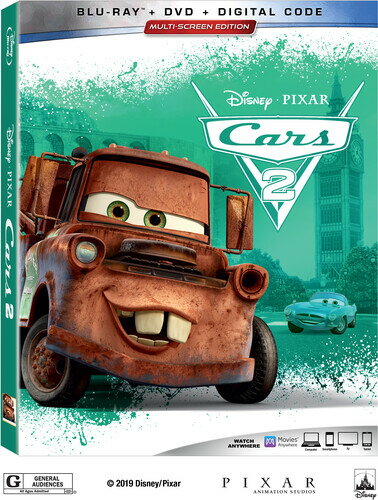 ◆タイトル: Cars 2◆現地発売日: 2019/09/10◆レーベル: Disney◆その他スペック: 4Kマスター/AC-3/Blu-ray付き/DOLBY/英語字幕収録 輸入盤DVD/ブルーレイについて ・日本語は国内作品を除いて通常、収録されておりません。・ご視聴にはリージョン等、特有の注意点があります。プレーヤーによって再生できない可能性があるため、ご使用の機器が対応しているか必ずお確かめください。詳しくはこちら ◆言語: 英語 フランス語 スペイン語◆字幕: 英語 スペイン語◆収録時間: 106分※商品画像はイメージです。デザインの変更等により、実物とは差異がある場合があります。 ※注文後30分間は注文履歴からキャンセルが可能です。当店で注文を確認した後は原則キャンセル不可となります。予めご了承ください。Pixar's silly and sensational sequel has race car superstar Lightning McQueen travelling to Japan in order to participate in the World Grand Prix. At the urging of girlfriend Sally Carrera, he brings bumpkin tow truck Mater along with him. While Lightning deals with trouble on and off the track, Mater gets wrapped up in the world of international espionage-resulting in plenty of laughs and adventure. With the voices of Owen Wilson, Larry the Cable Guy, Michael Caine, Emily Mortimer. Not in 3D. 106 minutes. Bonus shorts Air Mater (2011), Hawaiian Vacation (2011). Number of discs: 3Cars 2 4K UHD ブルーレイ 【輸入盤】