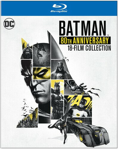 Batman: 80th Anniversary 18-Film Collection ブルーレイ 【輸入盤】