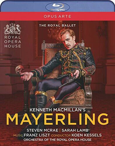 ◆タイトル: Mayerling◆現地発売日: 2019/08/23◆レーベル: BBC / Opus Arte 輸入盤DVD/ブルーレイについて ・日本語は国内作品を除いて通常、収録されておりません。・ご視聴にはリージョン等、特有の注意点があります。プレーヤーによって再生できない可能性があるため、ご使用の機器が対応しているか必ずお確かめください。詳しくはこちら ※商品画像はイメージです。デザインの変更等により、実物とは差異がある場合があります。 ※注文後30分間は注文履歴からキャンセルが可能です。当店で注文を確認した後は原則キャンセル不可となります。予めご了承ください。Kenneth MacMillan based his dark, intense ballet Mayerling on the tragic true story of Crown Prince Rudolf and his mistress Mary Vetsera, and it is celebrated as one of The Royal Ballet's narrative masterpieces. The oppressive world of the Austro-Hungarian empire is brought to life by the whole Company, with a score drawn from the sweeping music of Franz Liszt, and with sumptuous designs by Nicholas Georgiadis. Steven McRae dances Rudolf, one of the most technically and emotionally demanding roles in the repertory for male dancers, with Sarah Lamb as Mary Vetsera, in choreography that pushes classical ballet to it's limits. This release is recorded in true Surround Sound.Mayerling ブルーレイ 【輸入盤】