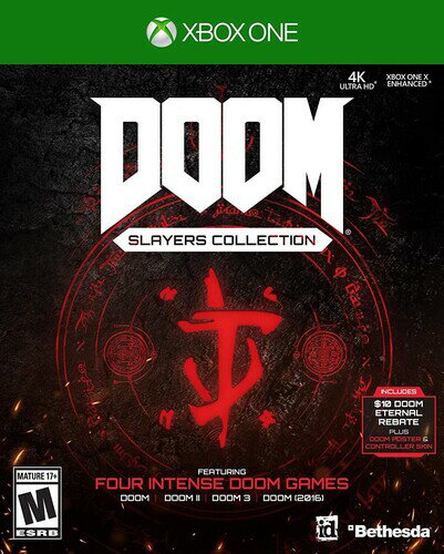 ◆タイトル: Doom Slayers Club Collection for Xbox One◆現地発売日: 2019/12/10◆レーティング(ESRB): M・輸入版ソフトはメーカーによる国内サポートの対象外です。当店で実機での動作確認等を行っておりませんので、ご自身でコンテンツや互換性にご留意の上お買い求めください。 ・パッケージ左下に「M」と記載されたタイトルは、北米レーティング(MSRB)において対象年齢17歳以上とされており、相当する表現が含まれています。Doom Slayers Club Collection for Xbox One 北米版 輸入版 ソフト※商品画像はイメージです。デザインの変更等により、実物とは差異がある場合があります。 ※注文後30分間は注文履歴からキャンセルが可能です。当店で注文を確認した後は原則キャンセル不可となります。予めご了承ください。