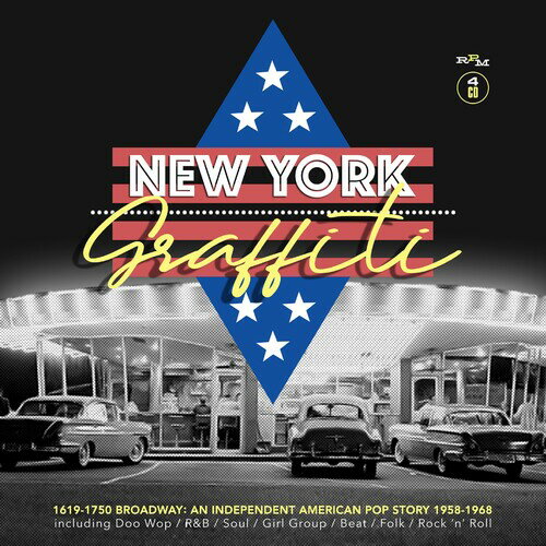 【取寄】New York Graffiti: 1619-1750 Broadway / Various - New York Graffiti: 1619-1750 Broadway - An Independent American PopStory 1958-1968 CD アルバム 【輸入盤】