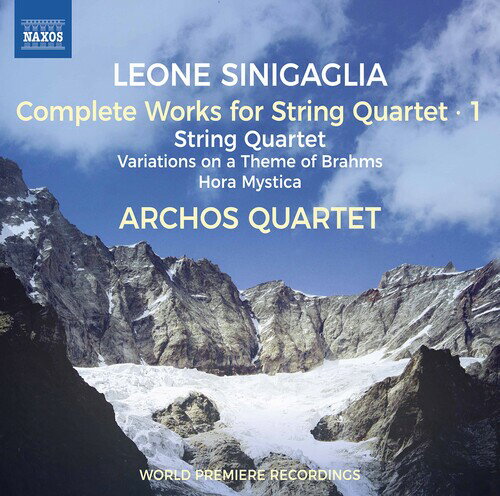 Sinigaglia / Archos Quartet - Complete String Quartet 1 CD アルバム 【輸入盤】