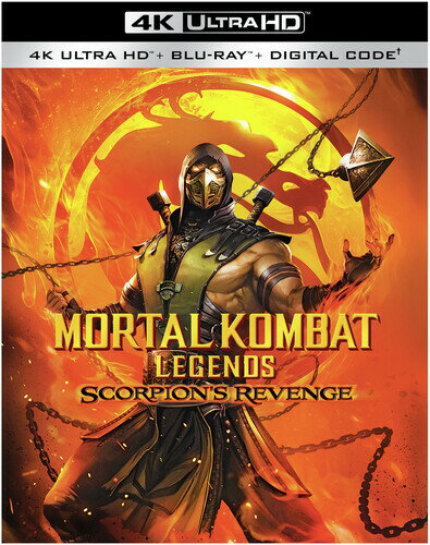 Mortal Kombat Legends: Scorpion 039 s Revenge 4K UHD ブルーレイ 【輸入盤】