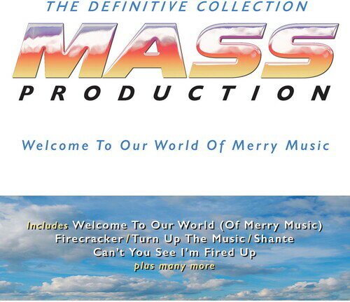 【取寄】Mass Production - Definitive Collection CD アルバム 【輸入盤】
