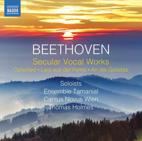 Beethoven / Ensemble Tamanial / Holmes - Secular Vocal Works CD アルバム 【輸入盤】