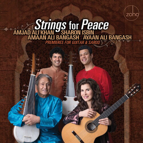 【取寄】Sharon Isbin / Ali Amjad Khan - Strings For Peace: Premieres For Guitar ＆ Sarod CD アルバム 【輸入盤】