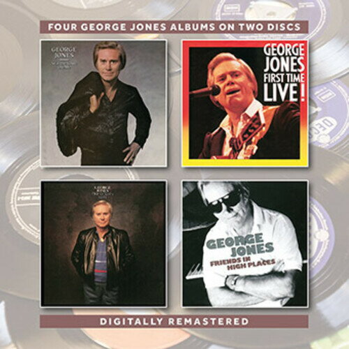 ジョージジョーンズ George Jones - Still The Same Ole Me / First Time Live! / One Woman / Friends In High Places CD アルバム 【輸入盤】