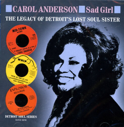 【取寄】Carol Anderson - Sad Girl CD アルバム 【輸入盤】