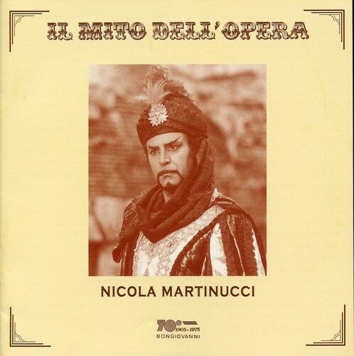 Nicola Martinucci - Il Mito Dell Opera CD Х ͢ס