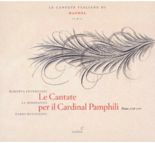 Handel / Invernizzi / Ensemble La Risonanza - Cantante Per Il Cardinal Pamphili Italian 1 CD Ao yAՁz