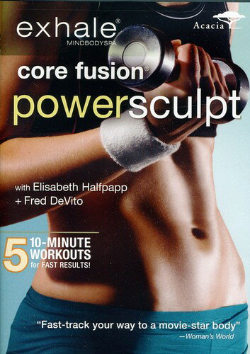 Exhale: Core Fusion Power Sculpt DVD 【輸入盤】