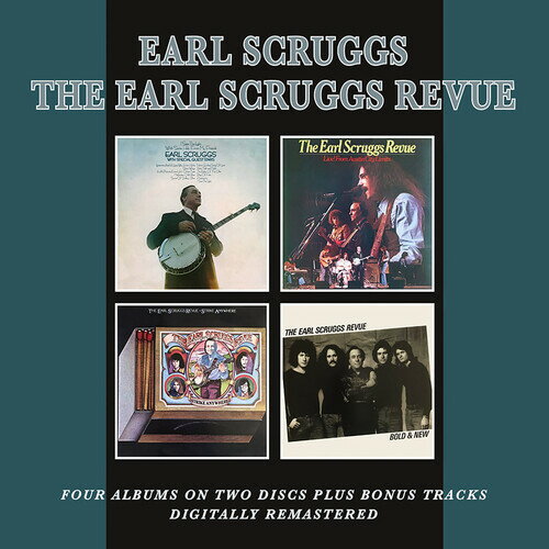 Earl Scruggs / Earl Scruggs Revue - I Saw The Light With Some Help From My Friends / Live! From Austin City Limits / Strike Anywhere / Bold  New CD Х ͢ס