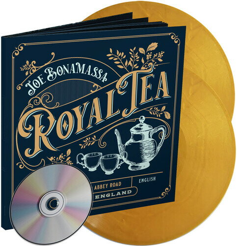 【取寄】ジョーボナマッサ Joe Bonamassa - Royal Tea (Artbook With Gold Vinyl ＆ Bonus CD) LP レコード 【輸入盤】